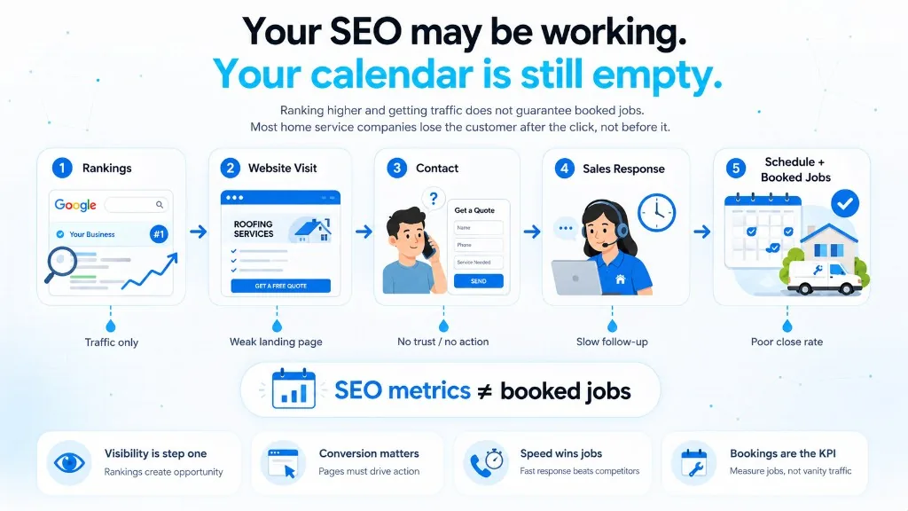 Home service SEO complete guide - Map Pack, GBP, citations and city pages for contractors